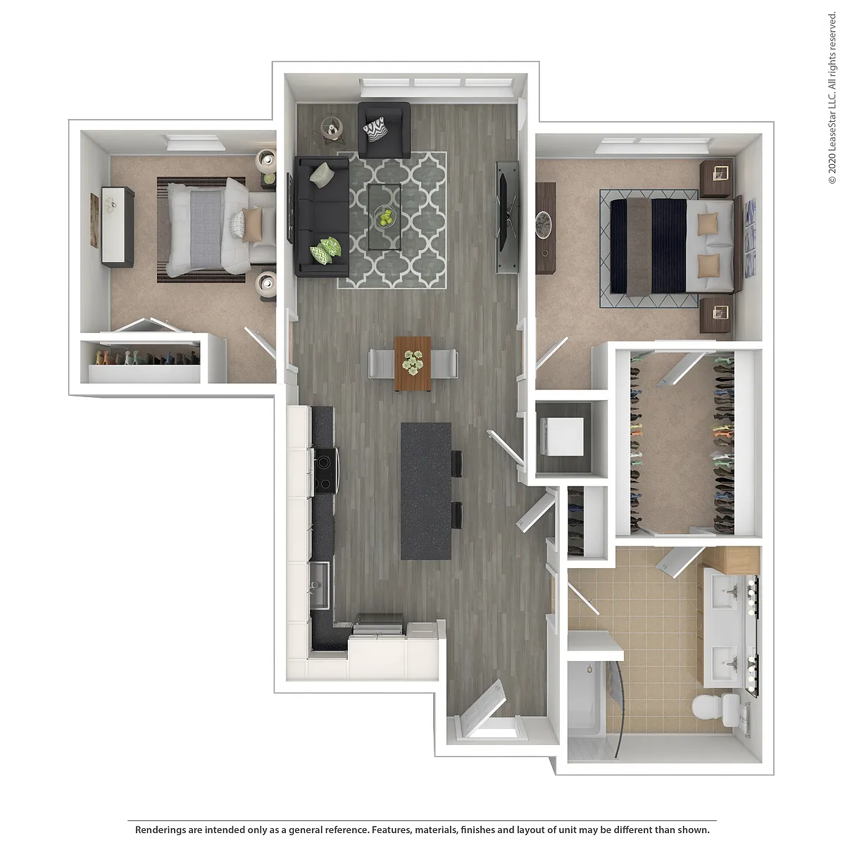 Floor plan B3