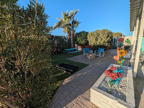 Spacious and private yard.