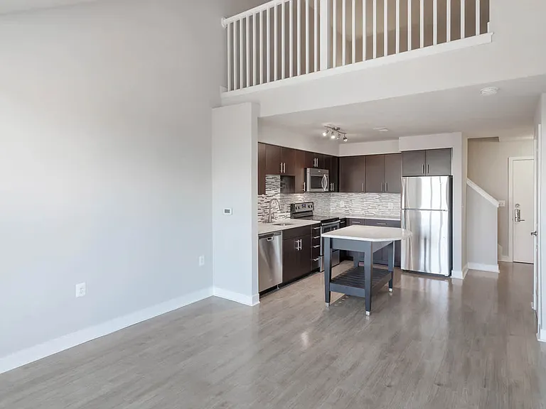 Living Room with Hard Surface Flooring