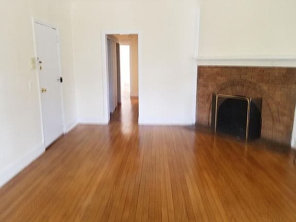 living room can fit a larger sectional & small table & chairs