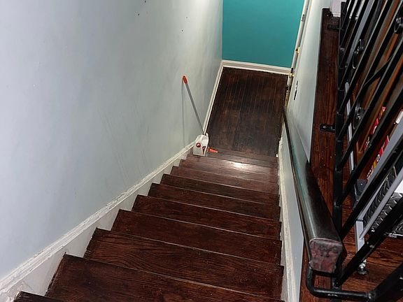 Staircase to upper level