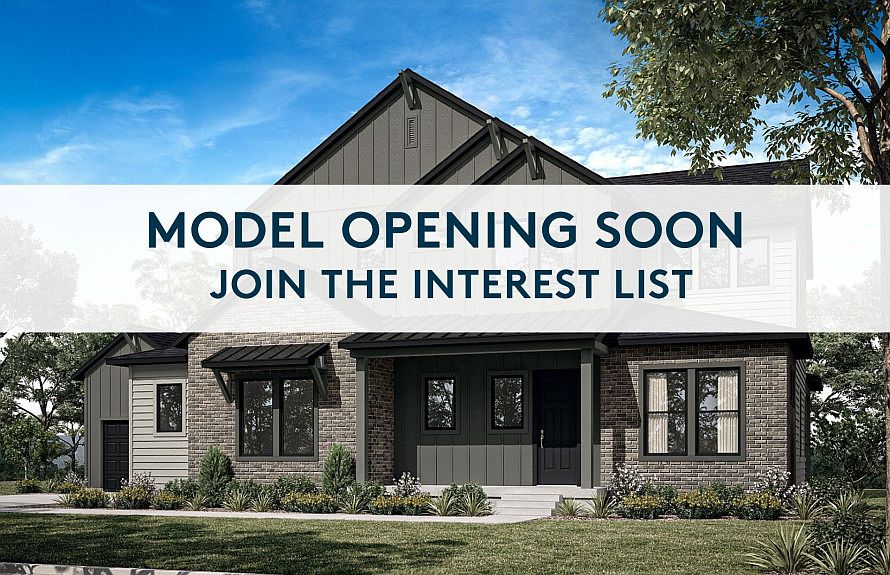 Model Home Opening Soon