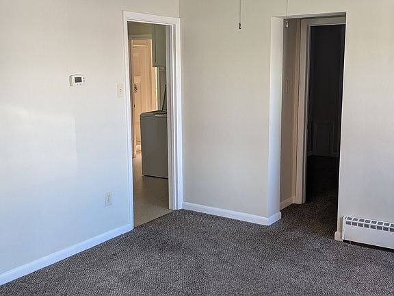 Living room off the large eat-in kitchen