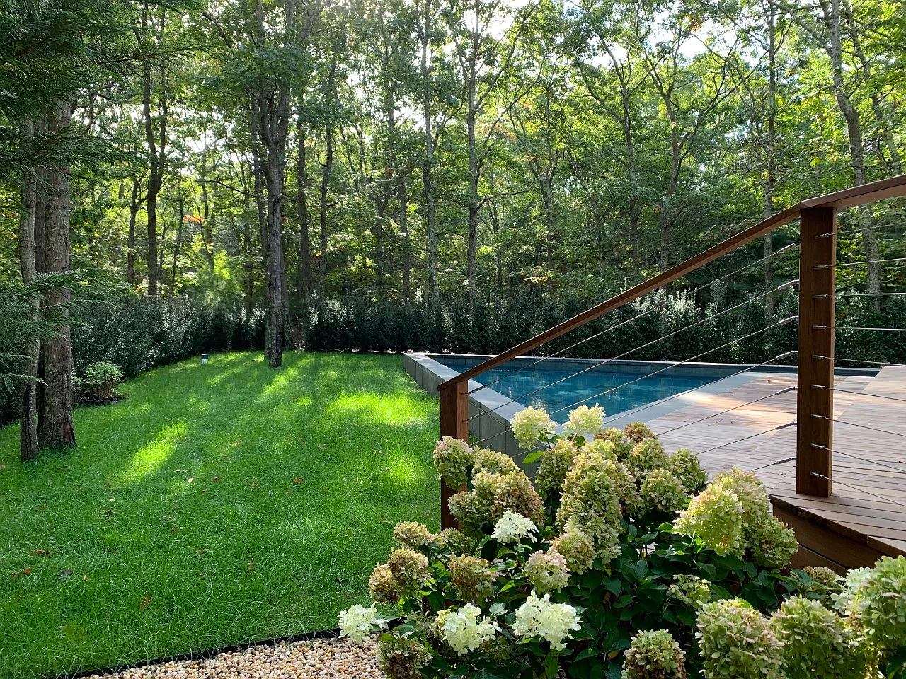 Cool Contemporary with New Modern Pool — Photo 3