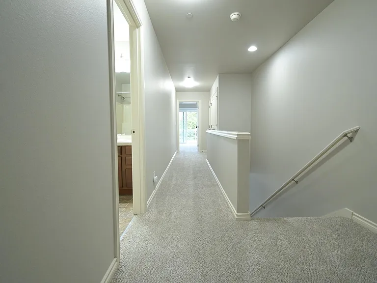 Top floor hallway between bedrooms