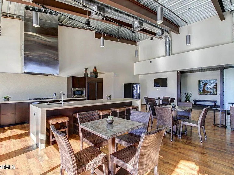 Entertainment Space with Kitchen at Recreation Center