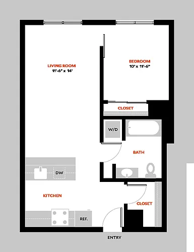 Floor plan 1N