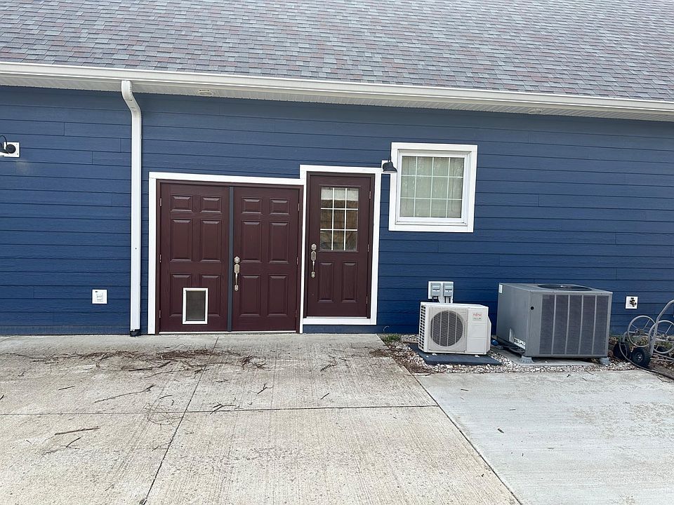 Entrance and parking