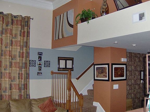 13 foot ceiling in Livingroom. 