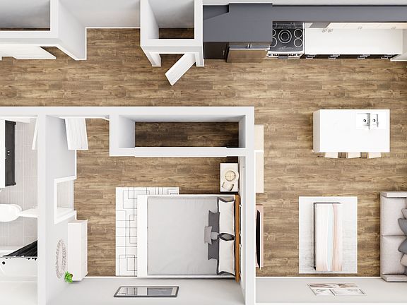 2nd image of 5623 Fenwick St #1-Bedroom