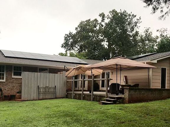 View towards large patio