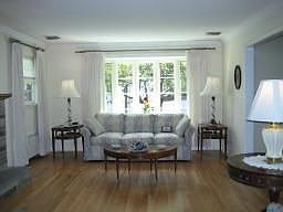 Living Room View 2 - Features Marvin Bow window 