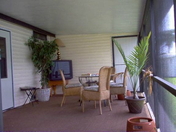 Screened porch