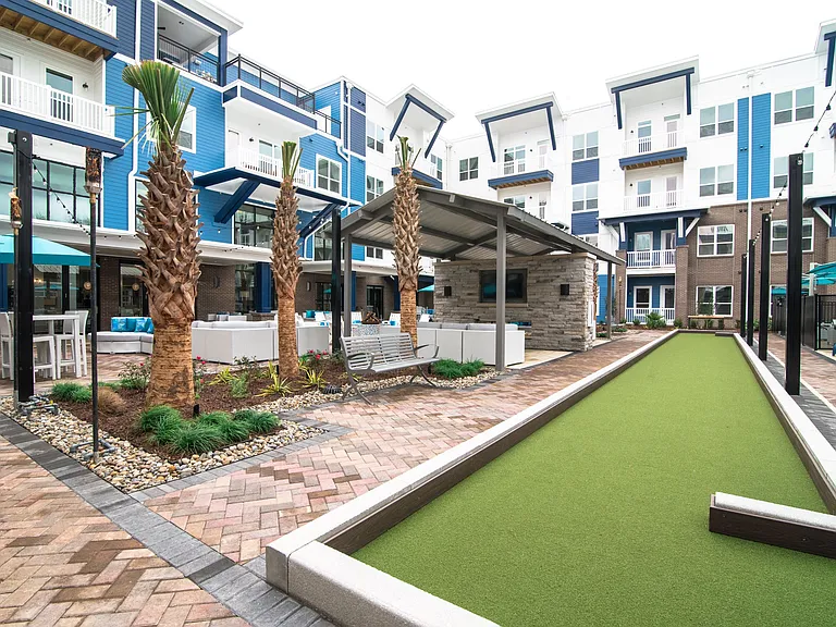 Bocce Ball Court at Hawthorne at Indy West in Wilmington, NC