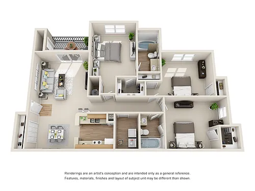 Floor plan Alpine - C2