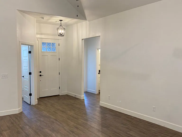 Front entry into Living Room