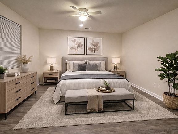 Master Bedroom - Virtually Staged