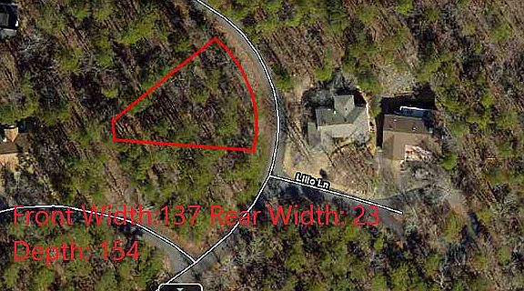 Buildable land near lake