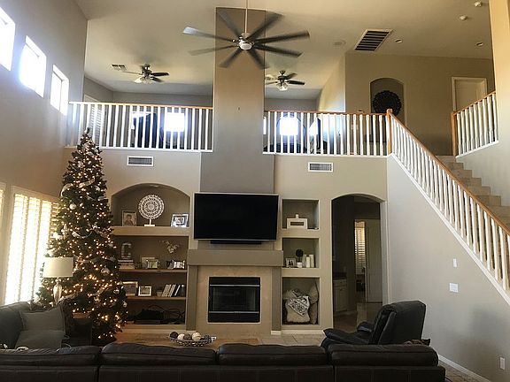 TV Mounted & Lrg Fan 2017
