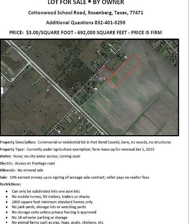 2nd image of Cottonwood School Rd