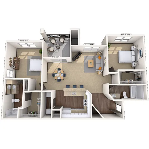 Floor plan The Bertram