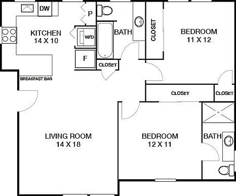 With Extra Closet Space