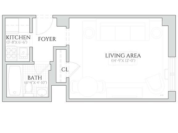 2nd image of 208 W 23rd St APT 919