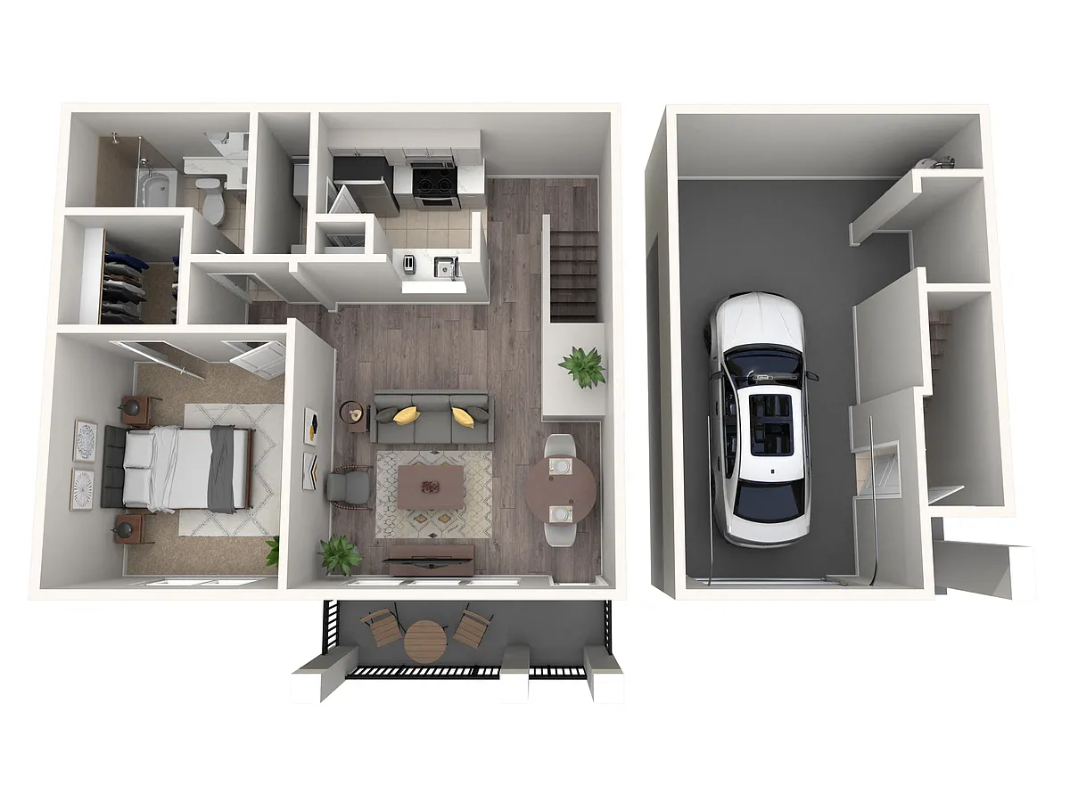 Floor plan A1D