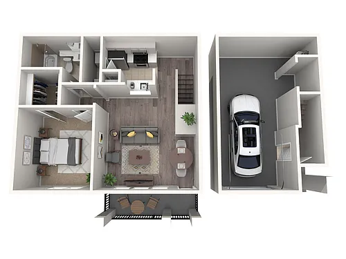 Floor plan A1D