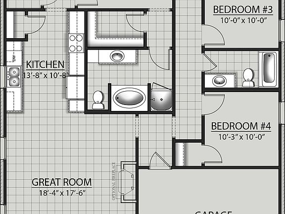 Bolton II B - Open Floor Plan - DSLD Homes