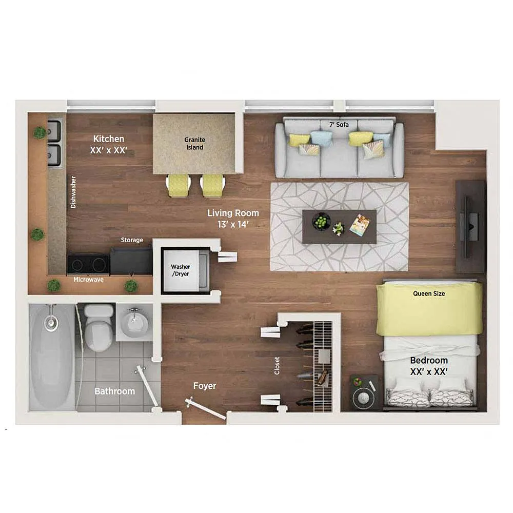 Floor plan S12 - Historic