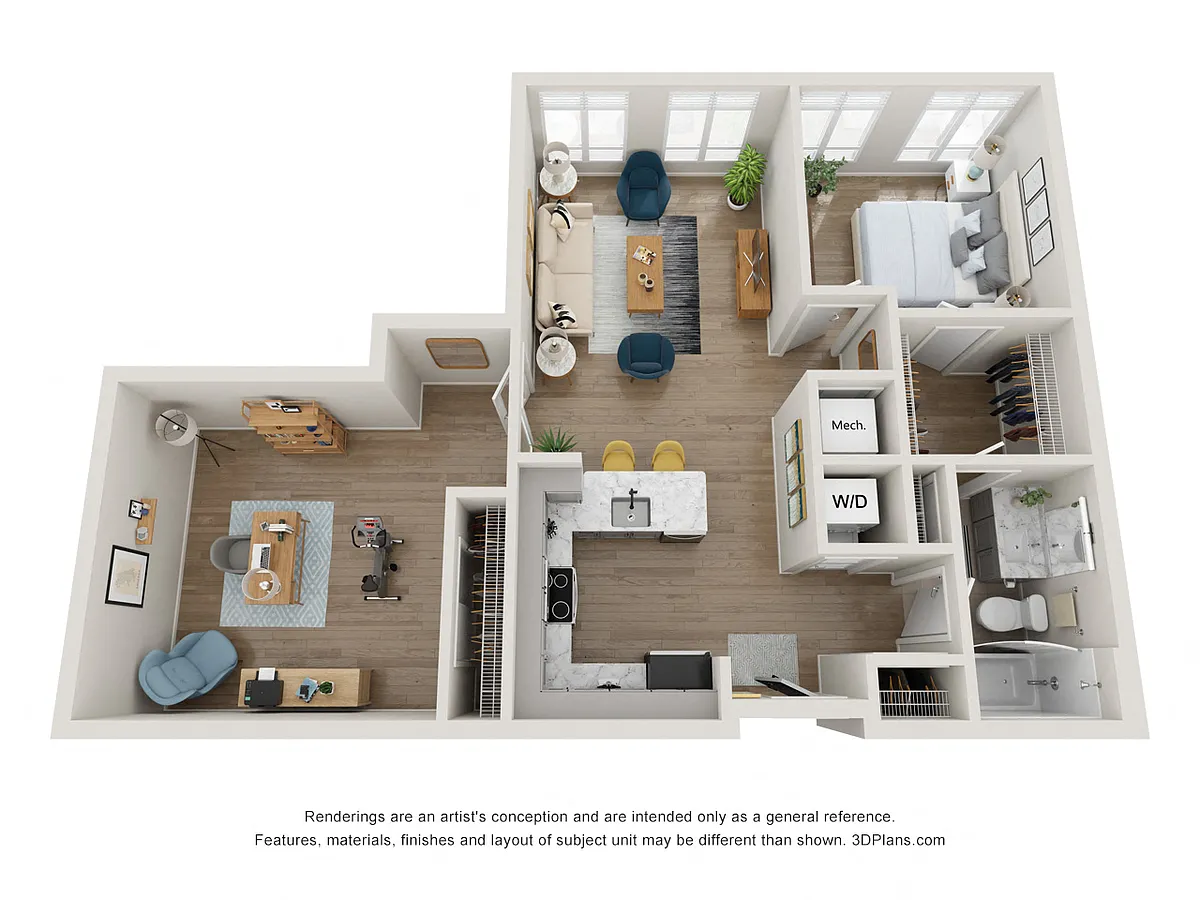 Floor plan B7