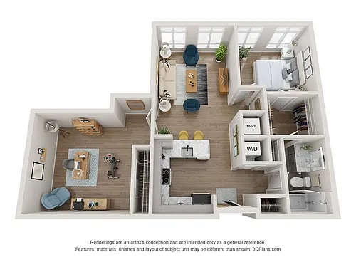 Floor plan B7