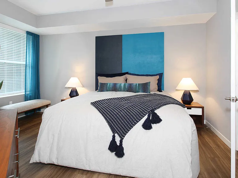 Bedroom with Hard Surface Flooring