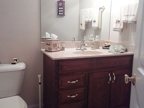 Guest half bath - Upstairs