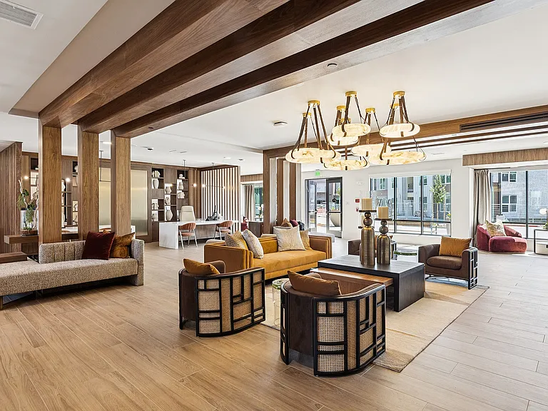 A warm welcome awaits you in the inviting lobby