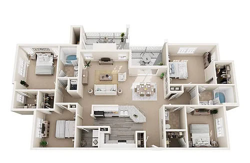 Floor plan HABERSHAM