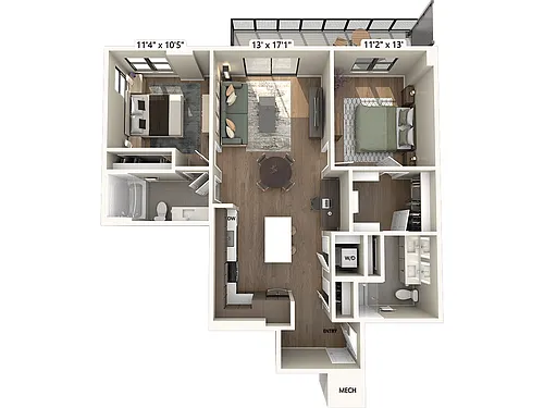 Floor plan B03-Scheme3