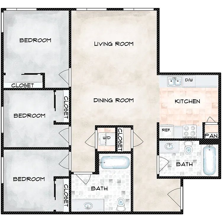 Floor plan D2