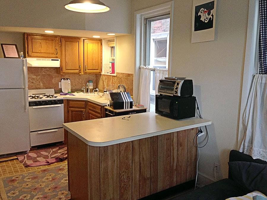 Kitchen (view from Living room)