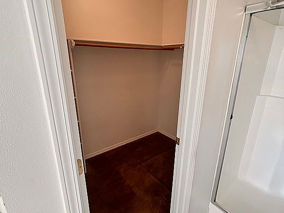 Master bath closet