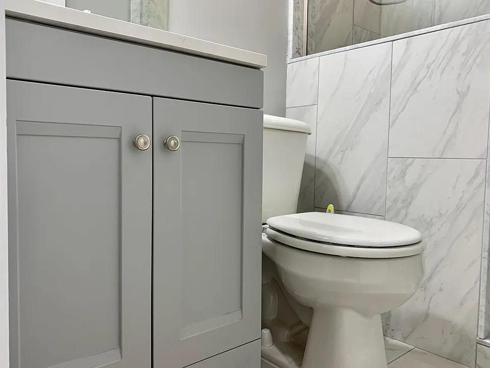 New bathroom vanity