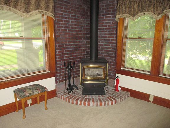 Wood Fireplace 2nd Bedroom