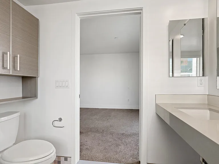 Bathroom with Cabinet Storage