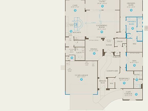 Journey Floor Plan, Quick Move-in Home, Floor 1