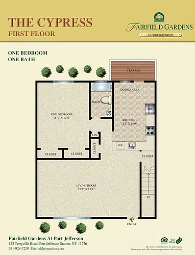 Floor plan The Cypress