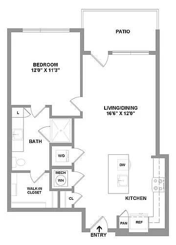 Floor plan A2-734