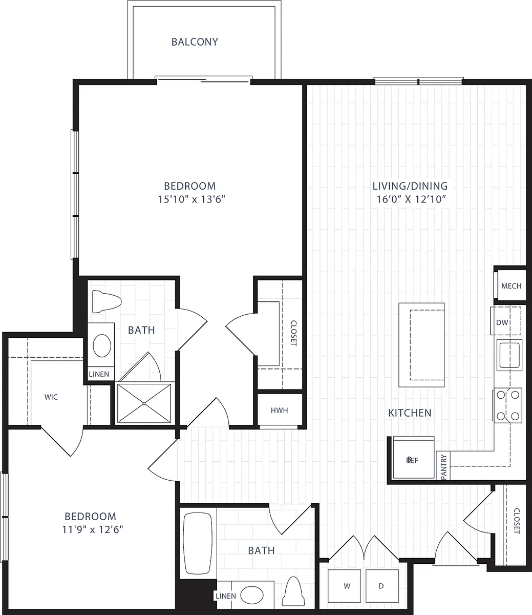 Floor plan B2DC