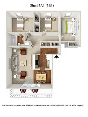 Floor plan Shuri