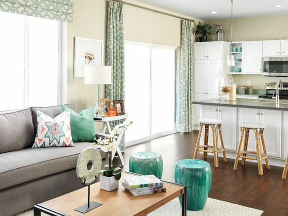 Plan 3554 Great Room Kitchen